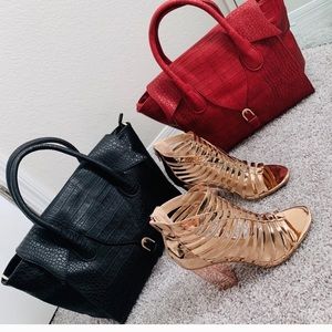 Bundle of handbags